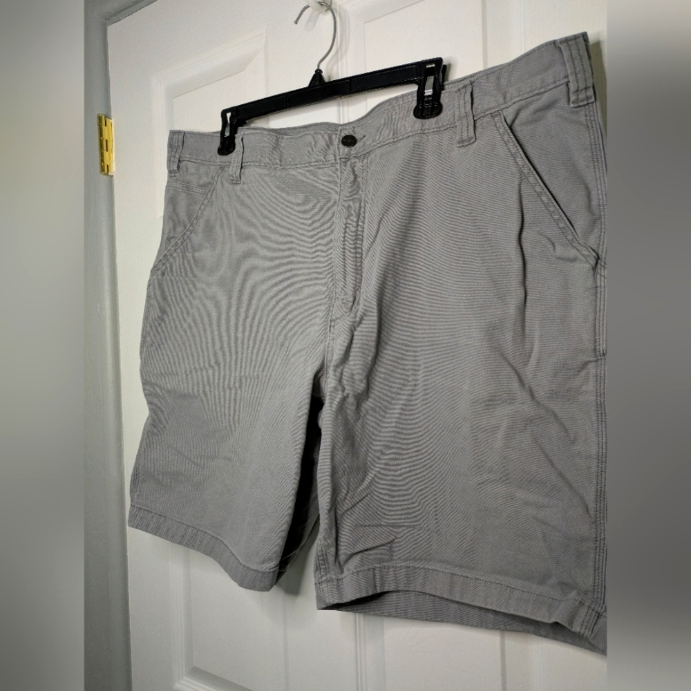 Carhartt Loose Fit Utility Work Shorts Size 42 Grey